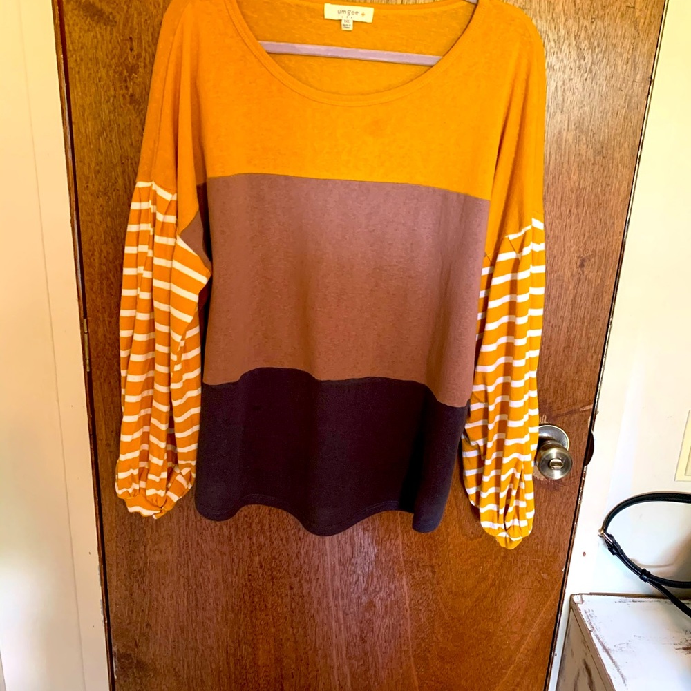 UMGEE striped shirt 1XL